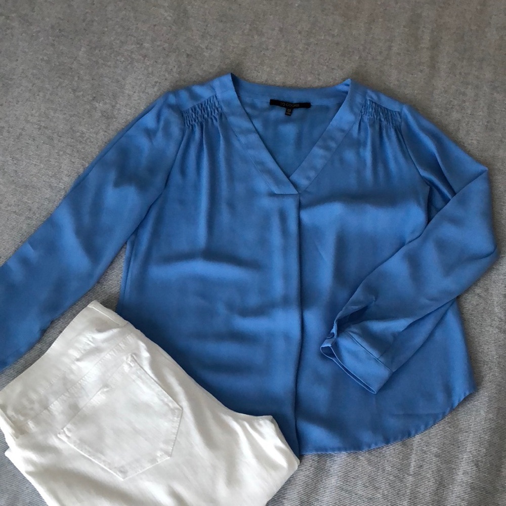Beautiful blue blouse